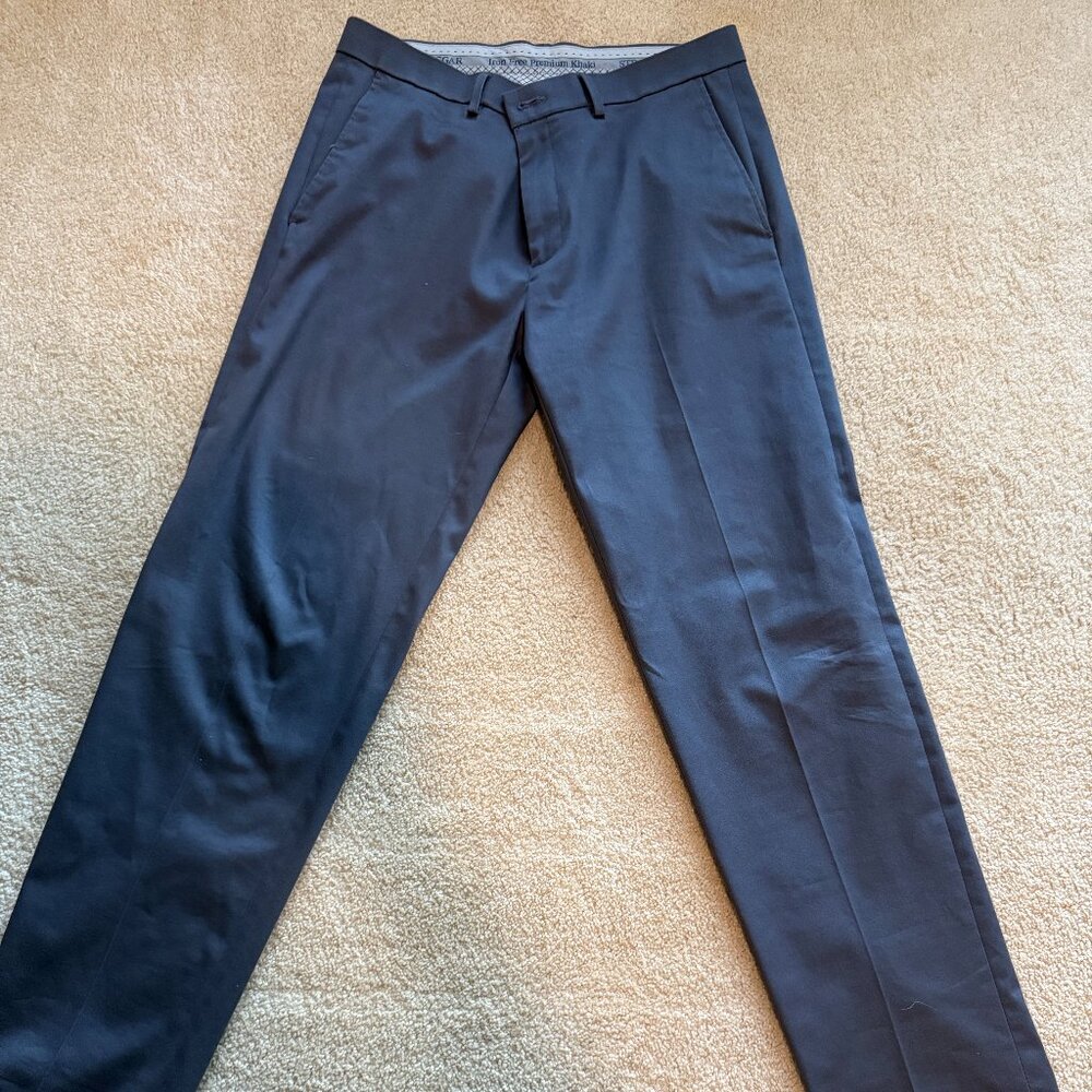 Haggar 32x32 Khaki Pants Gray